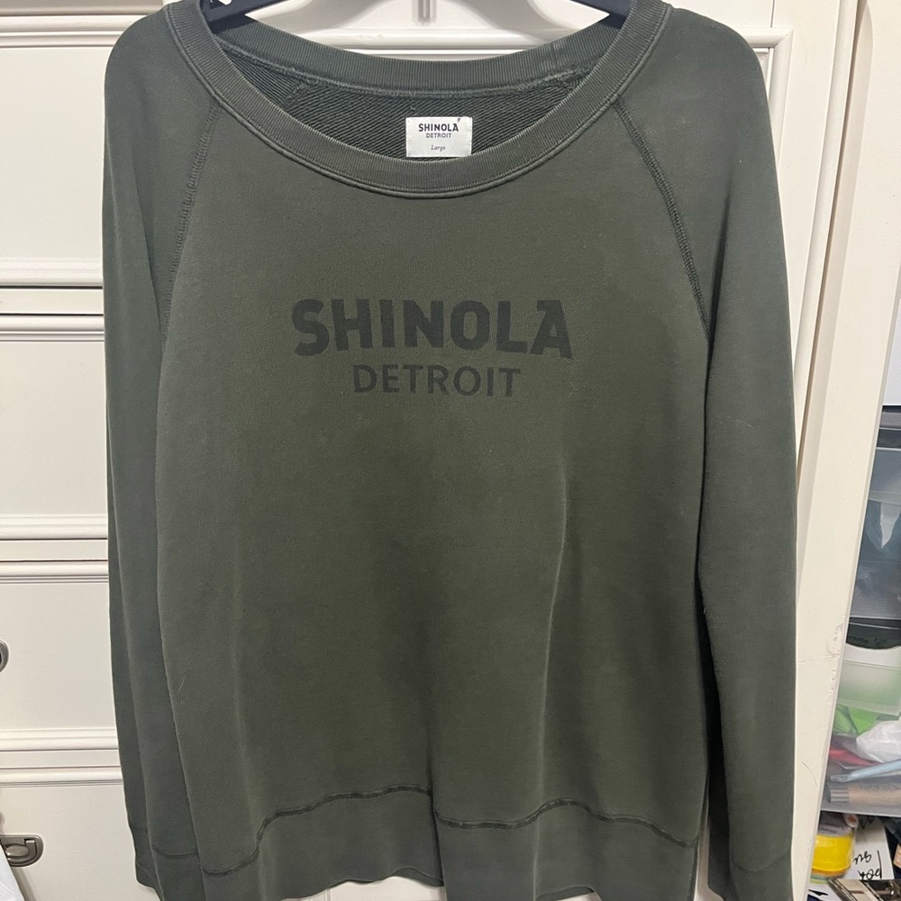 Men’s Shinola Sweatshirt Size Large